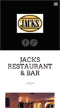 Mobile Screenshot of jacksrestaurantfalmouth.com